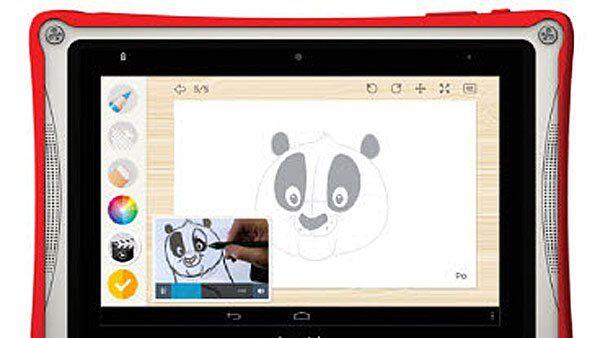 Auf der CES in Las Vegas präsentiert DreamWorks das Android-Tablet für Kinder.