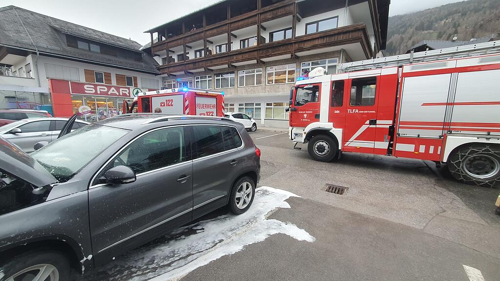 Fahrzeugbrand in St. Michael