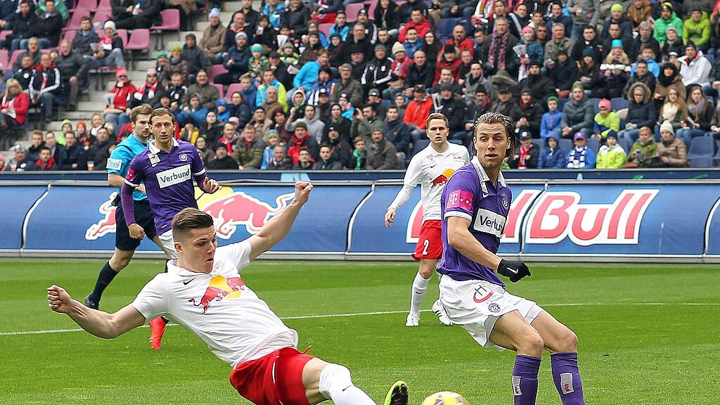 Diese Kombination ist im Cup-Finale in Klagenfurt zu sehen: Rot-Weiß gegen Violett.