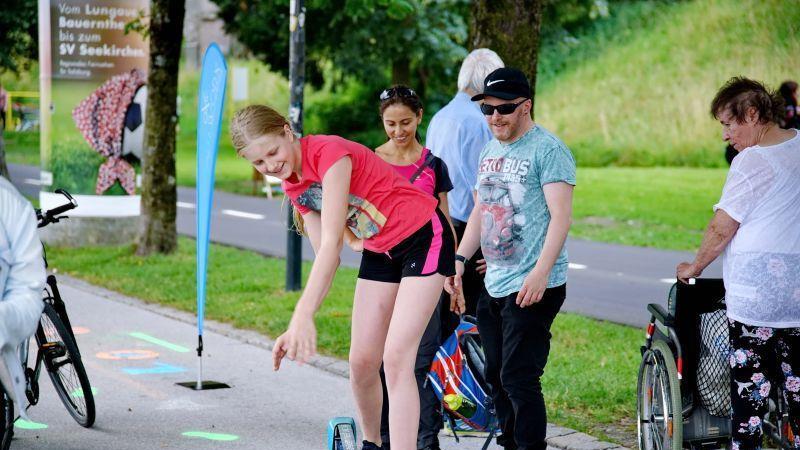 Sporttestival mit Karate-Ass Alisa Buchinger in Salzburg