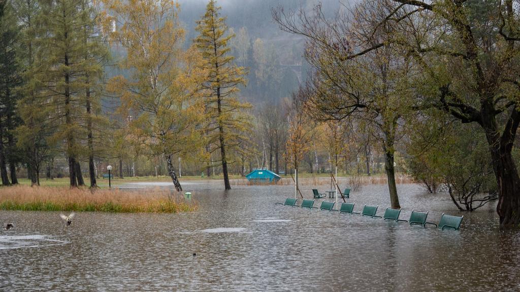 Überflutungen in Bad Hofgastein