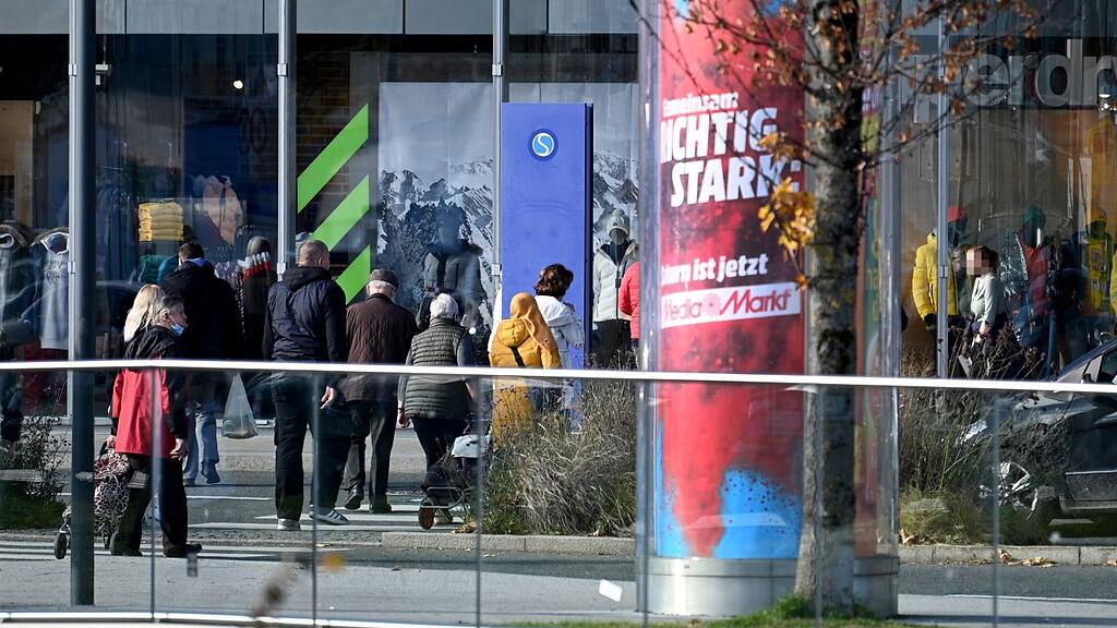 Shopping vor Lockdown, Europark