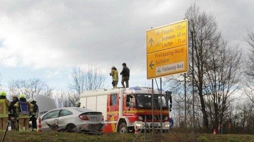 Schwerer Crash in Freilassing, I