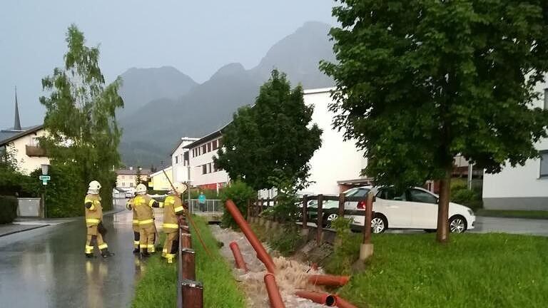 Unwetter, Abtenau