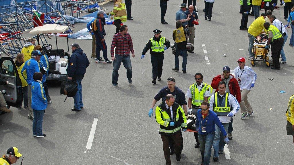 Explosion in Boston