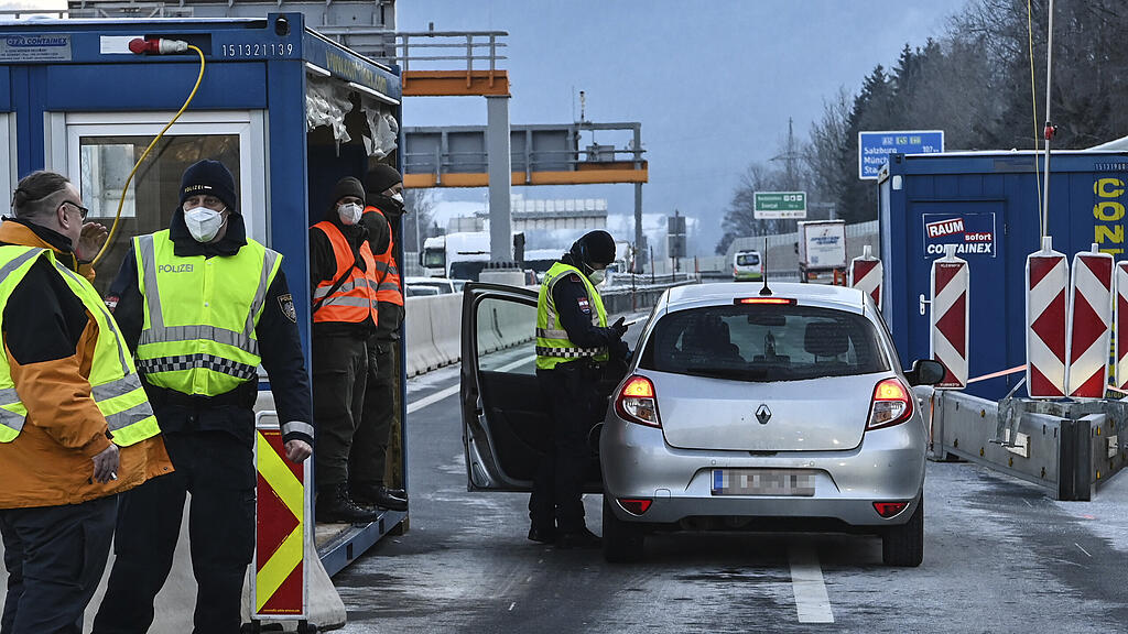 Tirol-Sperrzone: Kontrollen in Kufstein