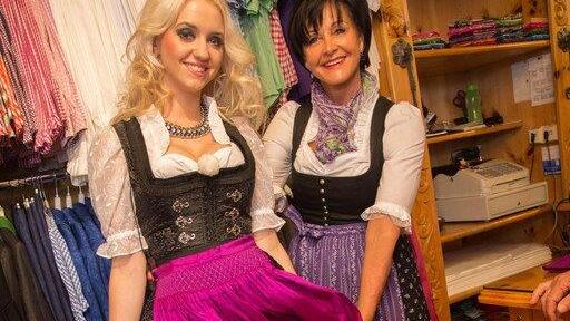 Lugner und Spatzi in Salzburg