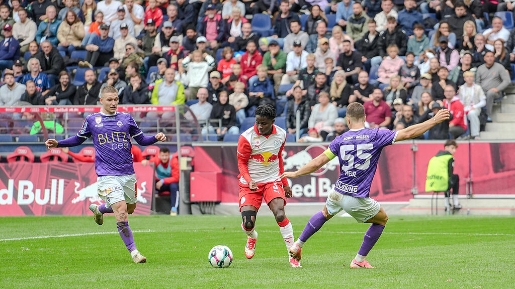 2. Liga: FC Liefering gegen Austria Salzburg