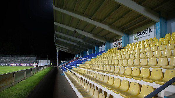 Austria Salzburgs Auswärtsstadion in Schwanenstadt