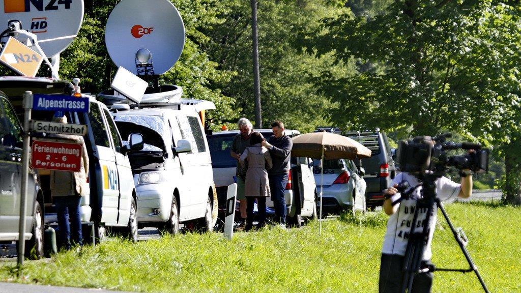 Medienandrang am Untersberg enorm