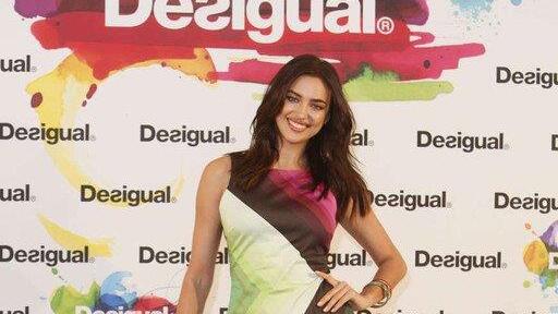 Irina Shayk auf dem Laufsteg
