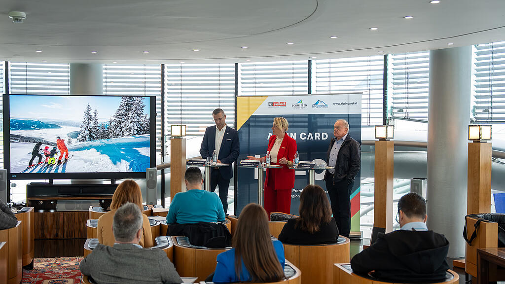 Alpin Card Pressekonferenz