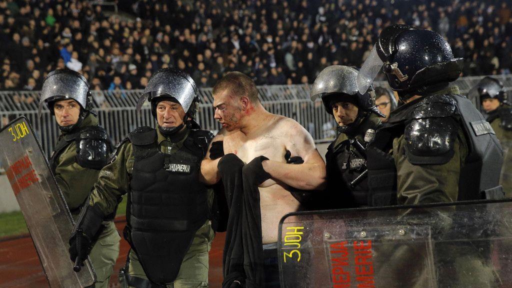 Blutiges Belgrad-Derby