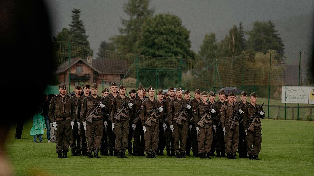 Bundesheer Angelobung in Mariapfarr