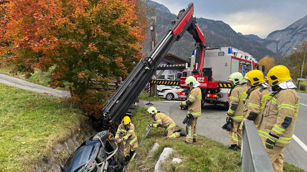 Crash Mopedauto Saalfelden