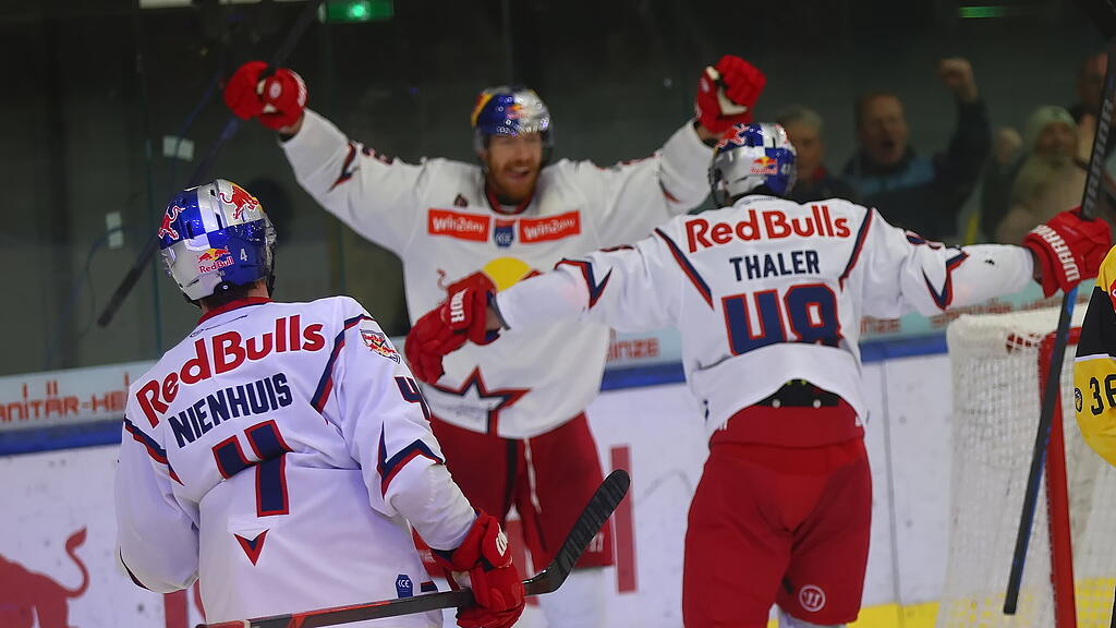 ICE Hockey League: Red Bull Salzburg gegen Pustertal