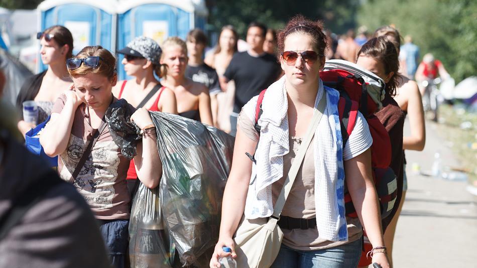 Stimmung am 4. Tag Frequency Festival