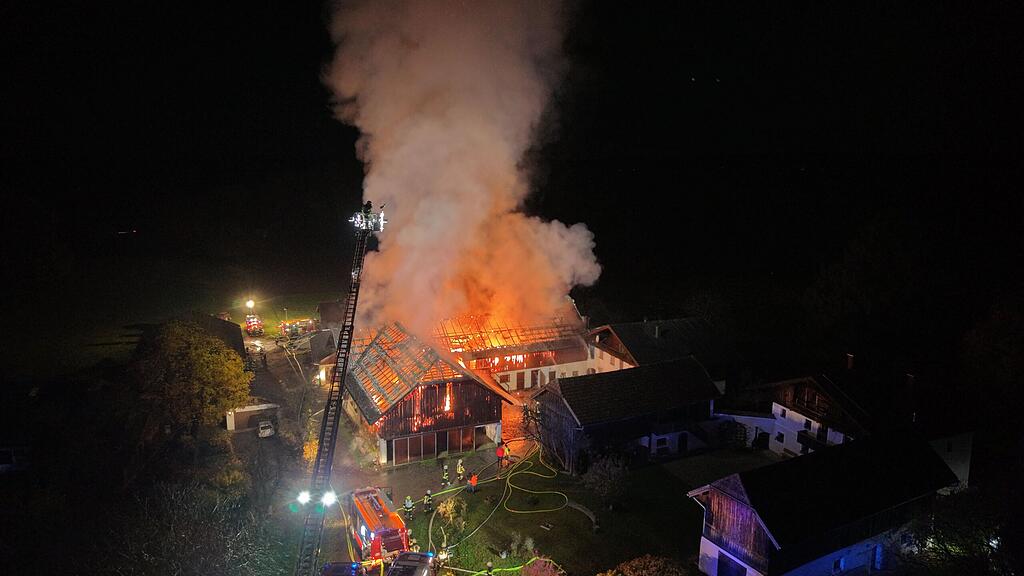 Großbrand Geretsberg