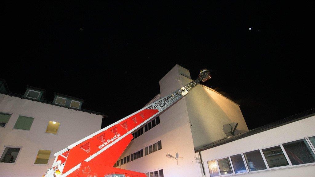 Brand bei Salzburg Schokolade in Grödig, II