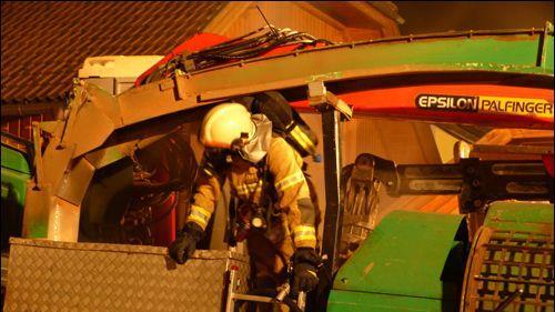 Brand einer selbstfahrenden Arbeitsmaschine in Tamsweg