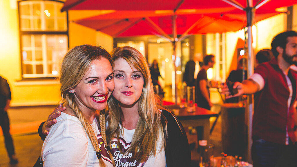 Beim "Stiegl Spring Break" wurde auch gepoltert.