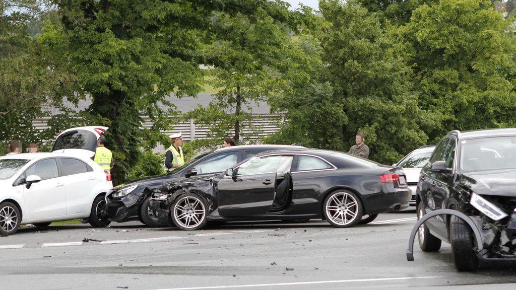 Bilder von der Unfallstelle