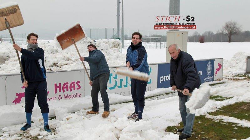 Grödig schaufelt sich frei