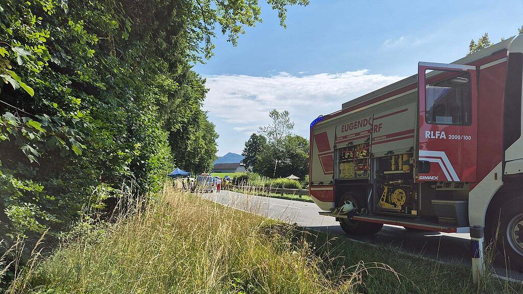 Motorradunfall Eugendorf