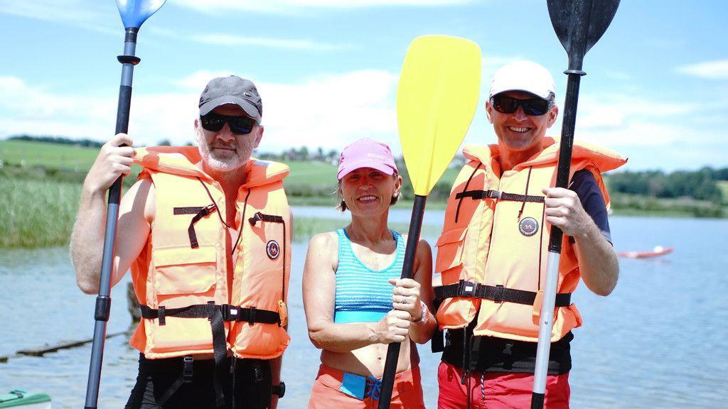 SUP-Rennen am Wallersee