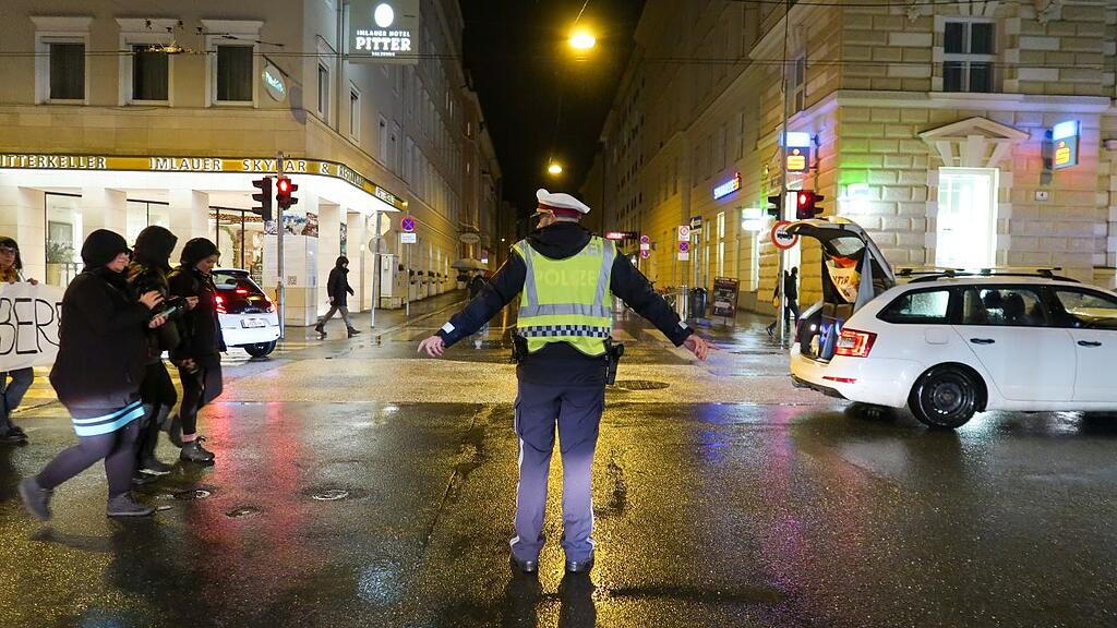 "Demo gegen Rechts" in Salzburg