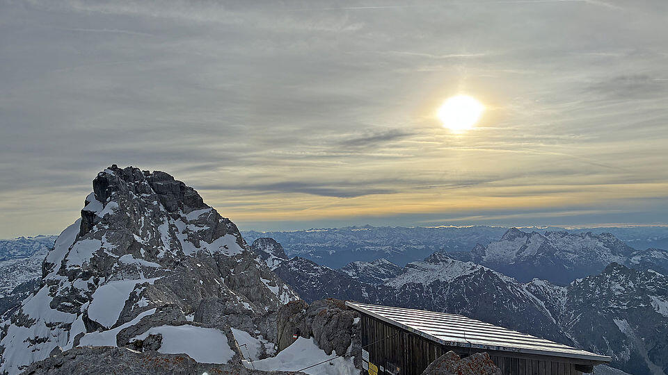 Schäden Schutzhütte Watzmann