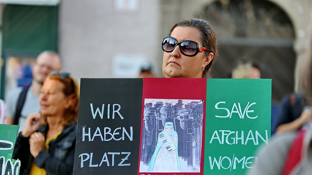 Demo in Salzburg für Afghanistan