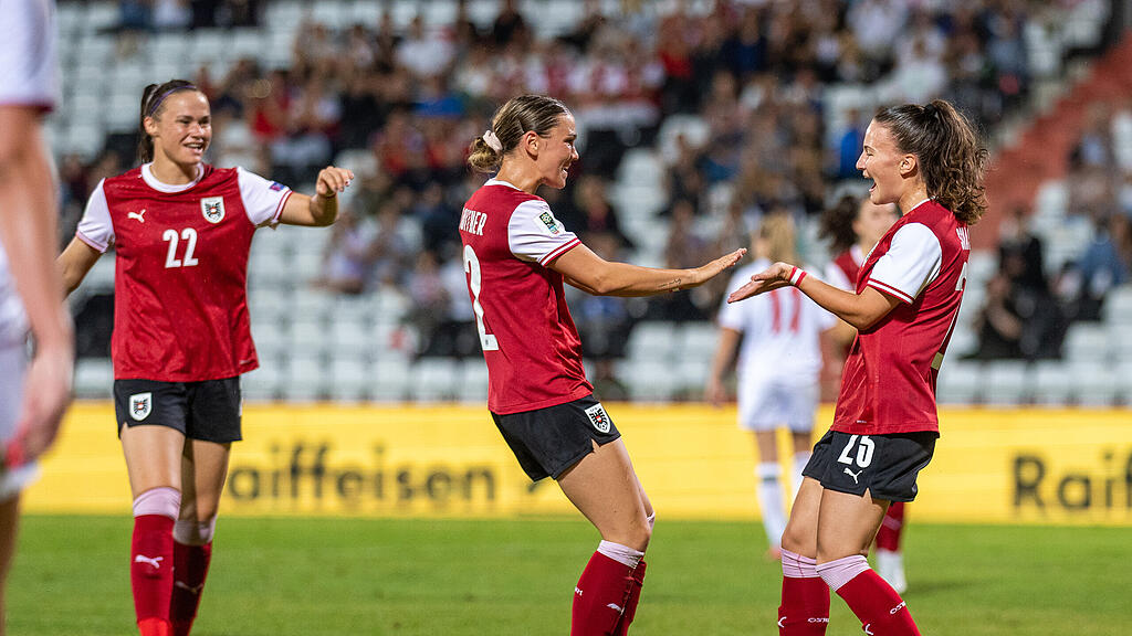 ÖFB-Damen gewinnen gegen Montenegro