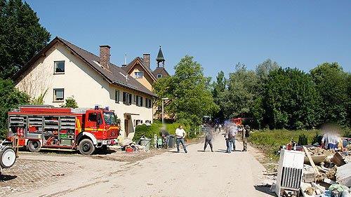 Aufräumen in Freilassing