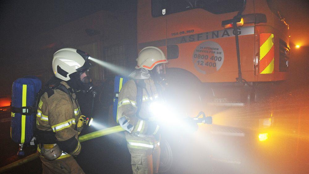 Großübung Feuerwehr St. Michael