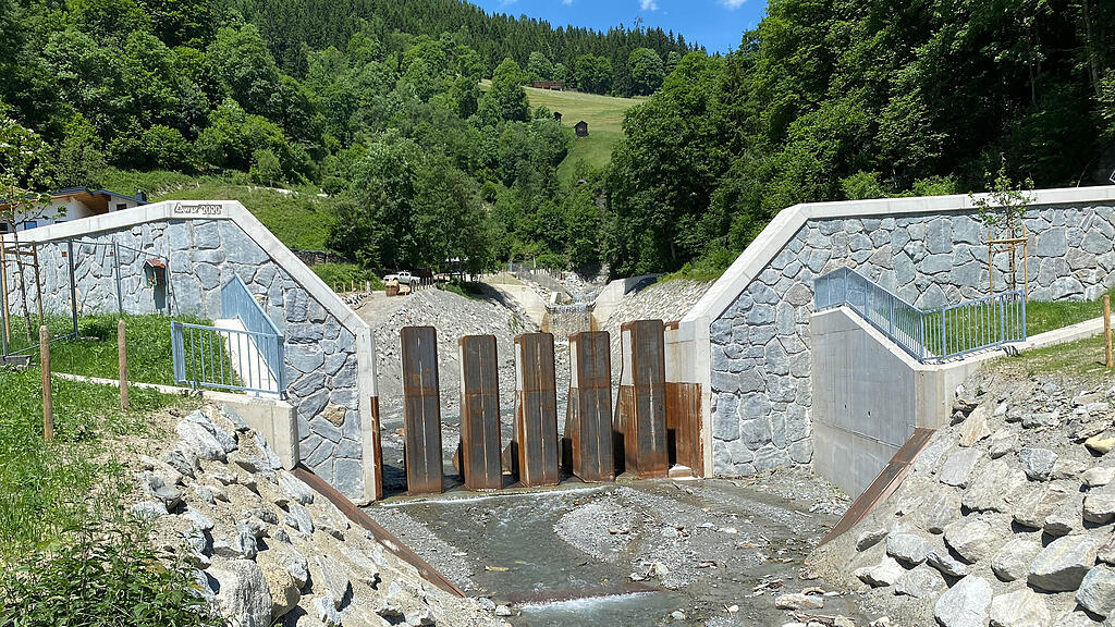 Hochwasserschutz Uttendorf
