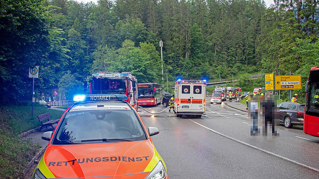 Unfall B305, Ramsauer Ache