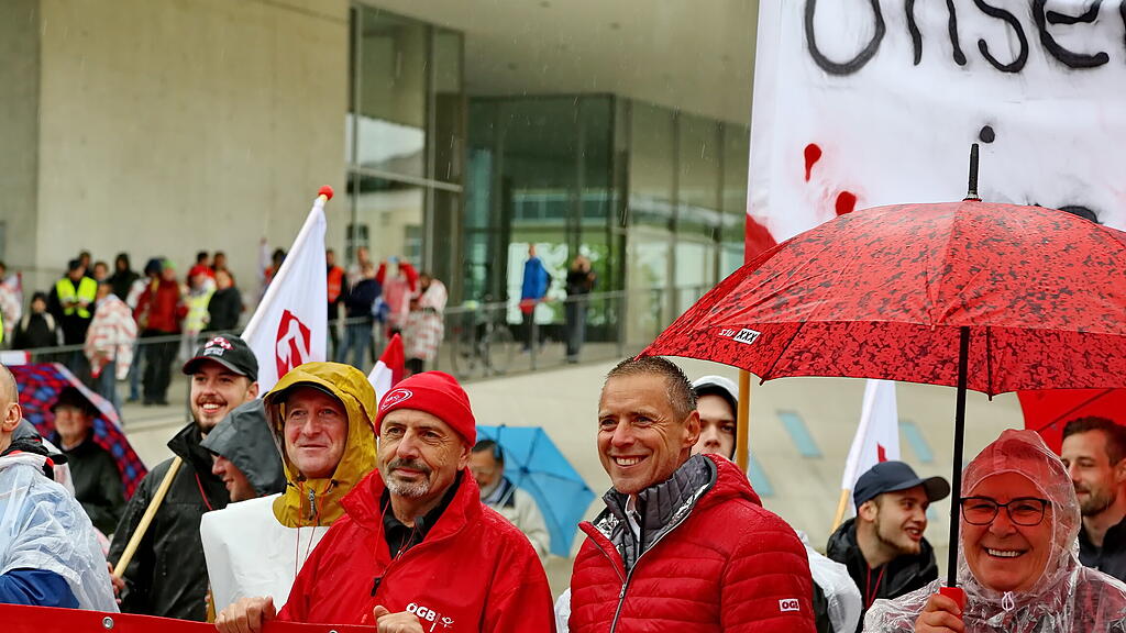 ÖGB-Anti-Teuerungs-Demo Salzburg