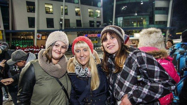 Party beim Snow Break