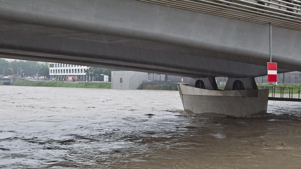 Hochwasserschutz in Salzburg/Innenstadt