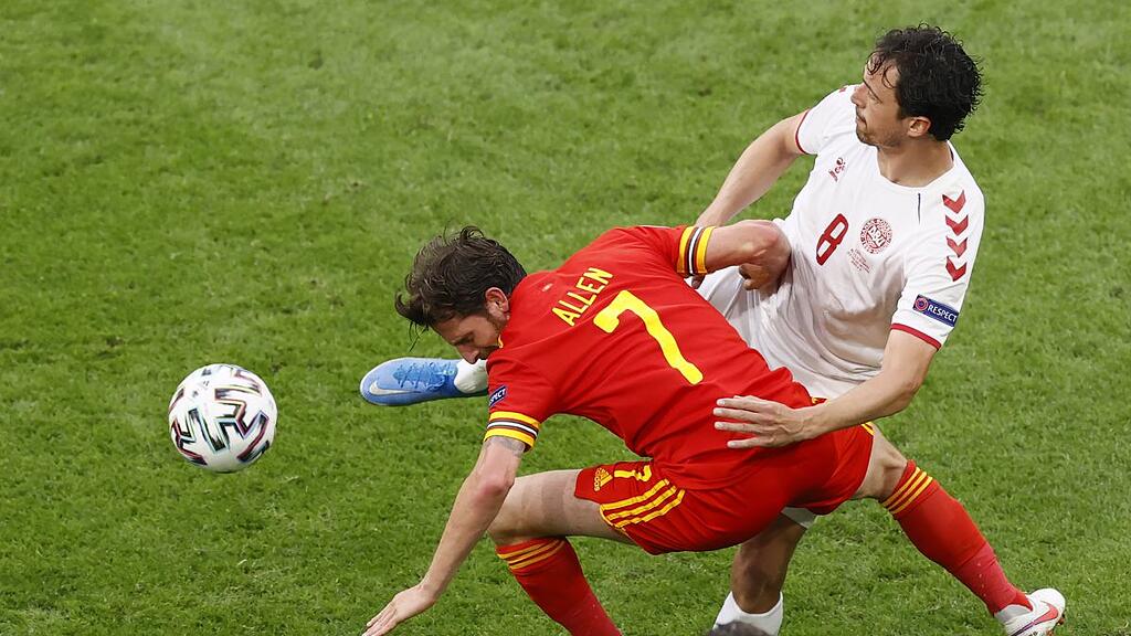 EM-Achtelfinale: Wales gegen Dänemark