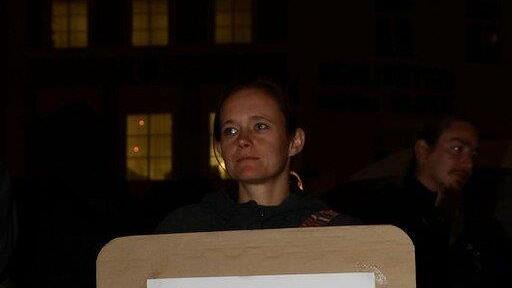 Demo gegen Strache