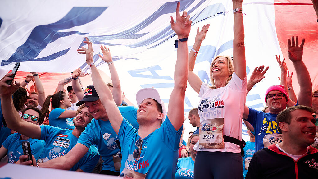 Lukas Müller beim Wings for Life World Run