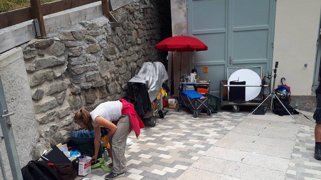 "Die Toten von Salzburg" in Bad Gastein: Hinter den Kulissen