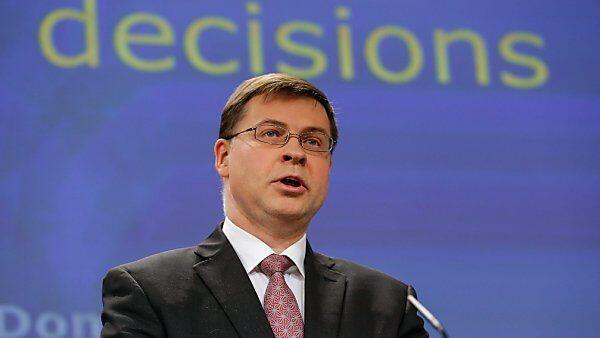 EU-Kommissions-Vizepräsident Valdis Dombrovskis