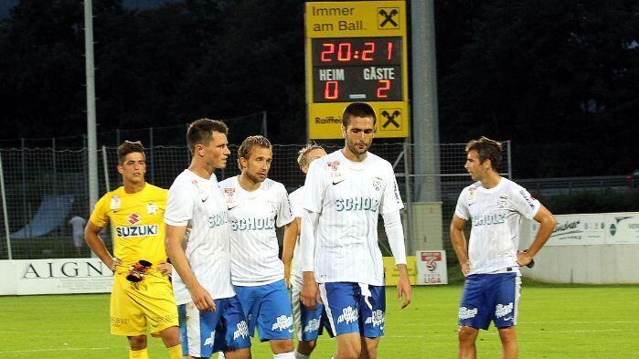 Nicht nur die Spieler waren nach der Niederlage enttäuscht, auch das Grödiger Publikum, traute seinen Augen nicht.