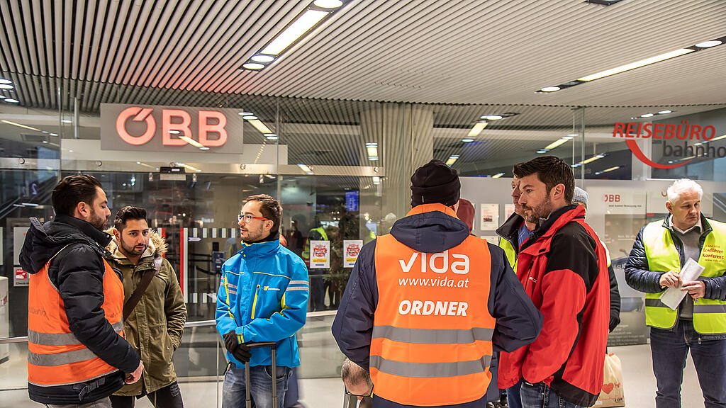 Warnstreik in Salzburg II