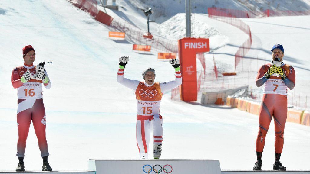 Matthias Mayer jubelt über Olympia-Gold