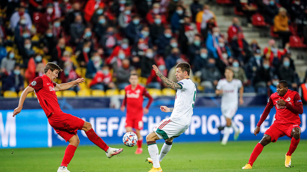 FC Salzburg, Lok Moskau, Champions League