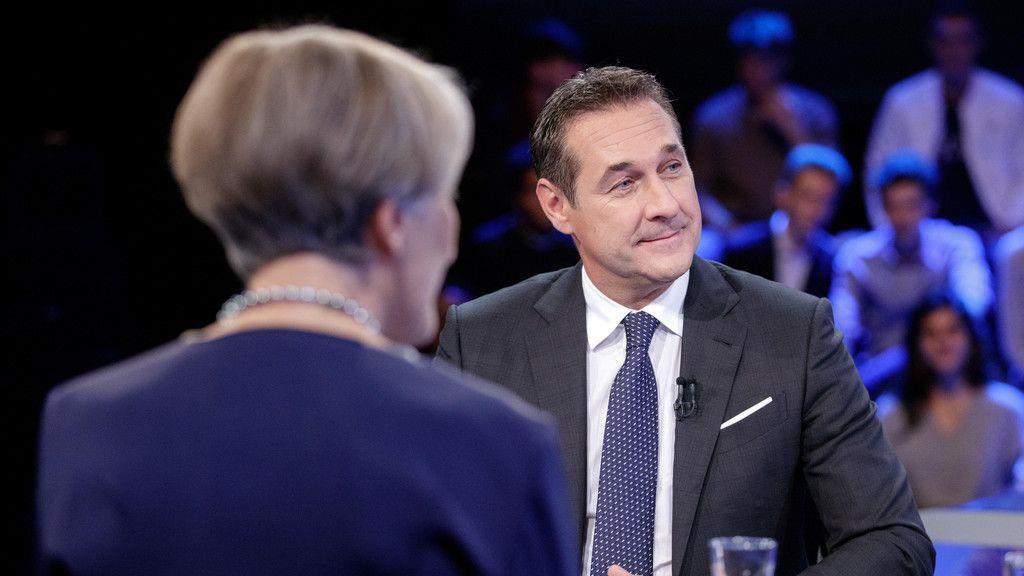 TV-Duell: Irmgard Griss - Heinz-Christian Strache